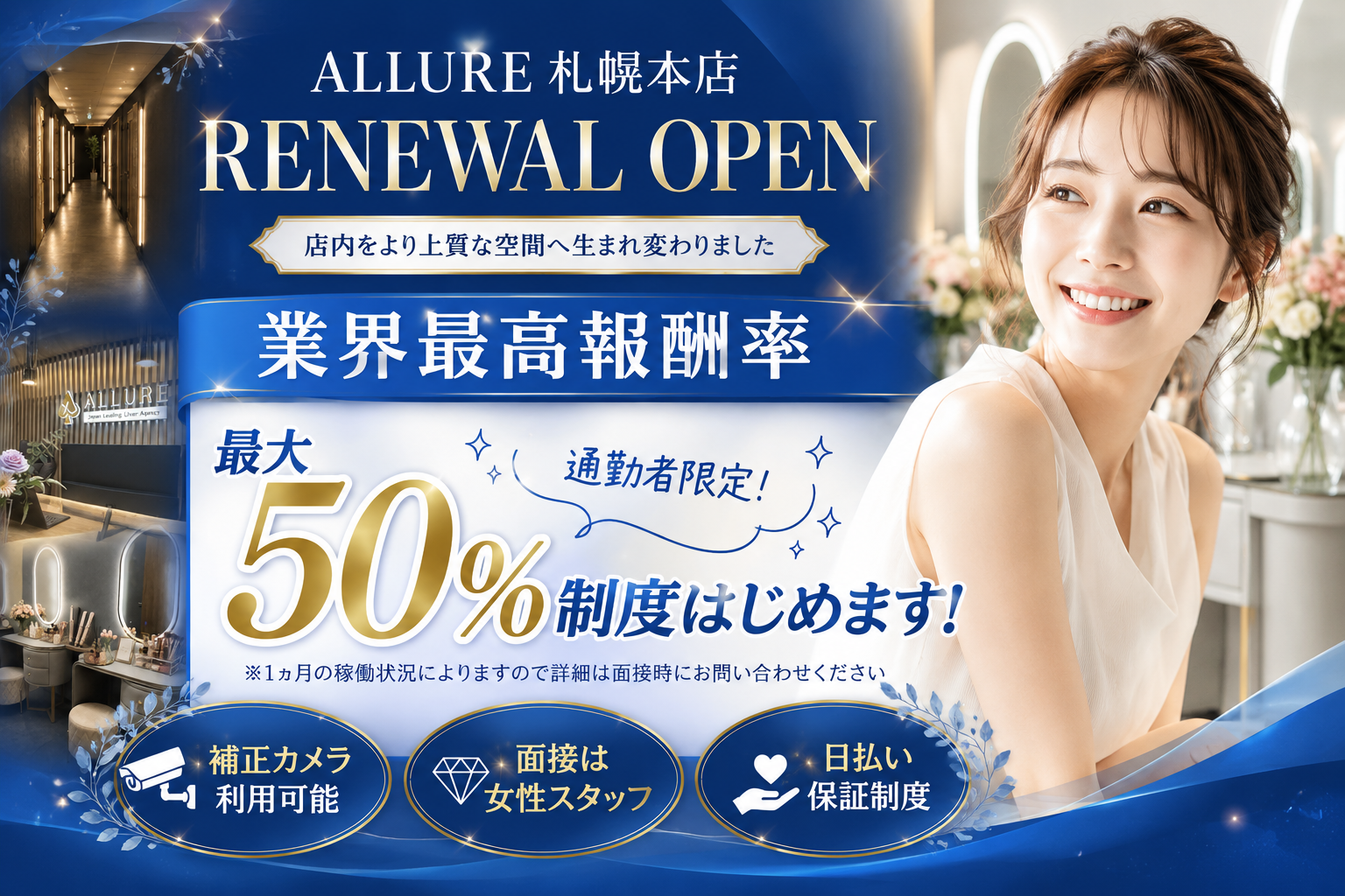 50%制度はじめます